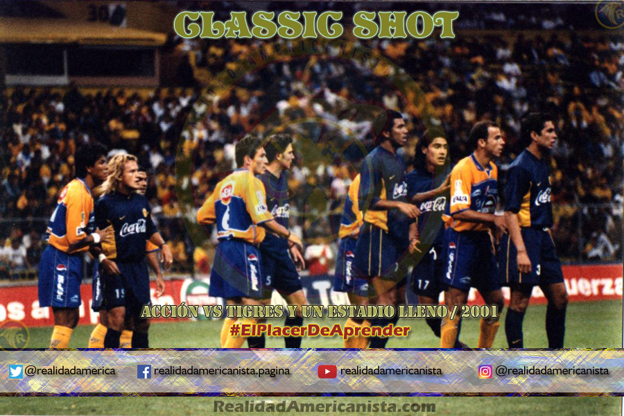 classic shot 007 america vs tigres 2001