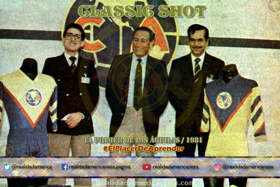 classic shot 013 primer uniforme aguila 1981