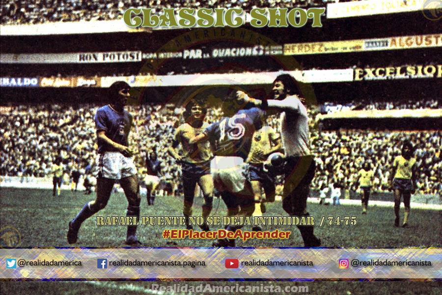 classic shot 014 rafael wama puente vs cruz azul 74 75