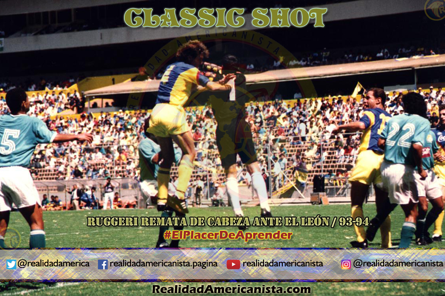 classic shot 053 club america vs leon 93 94
