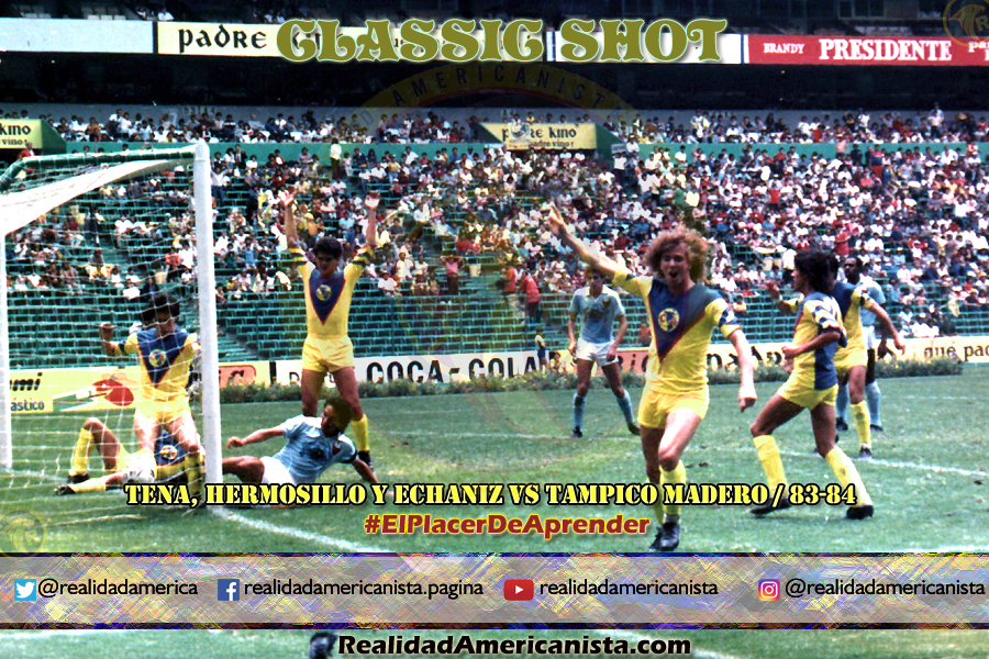 classic shot 057 club america vs tampico madero 83 84