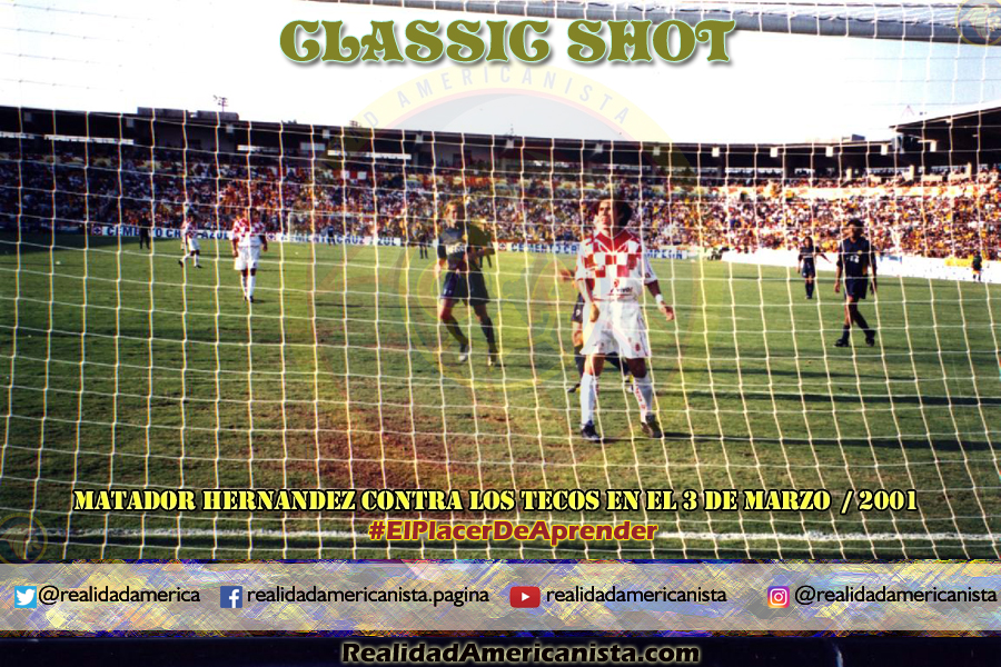classic shot 067 club america vs tecos 2001