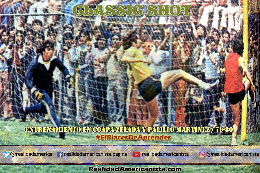 classic shot 078 club america entrenamiento zelada palillo martinez 79 80