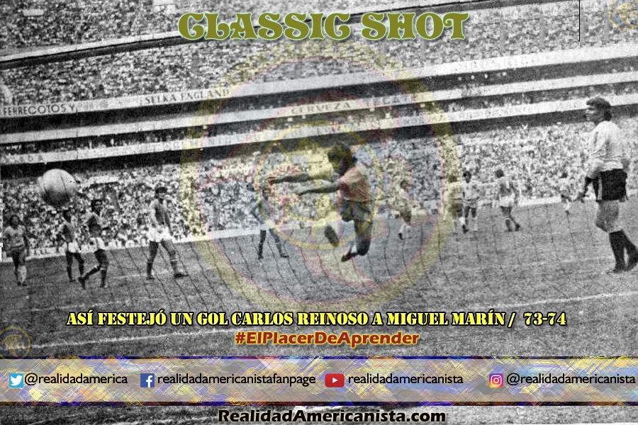 classic shot 078 club america reinoso marin cruz azul 73 74