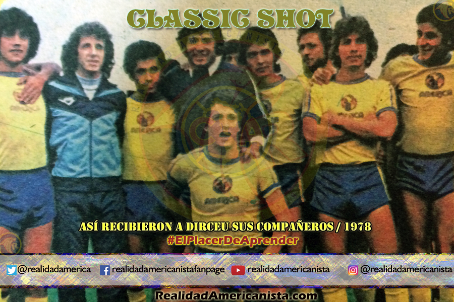 classic shot 084 club america dirceu bienvenida 1978
