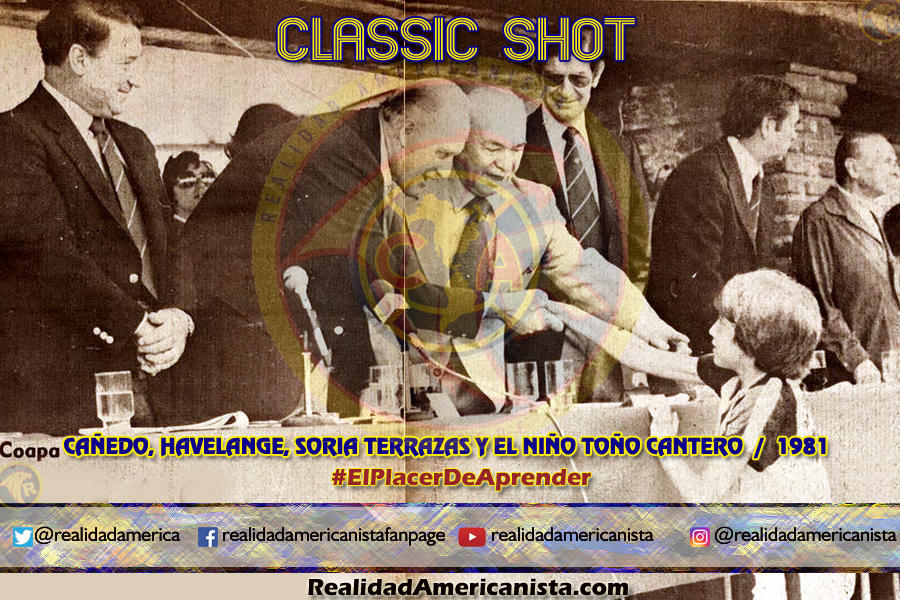 classic shot 092 club america canedo havelange soria terrazas tono cantero 1981