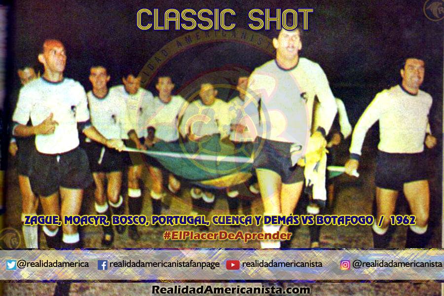classic shot 095 club america pentagonal vs botrafogo 1962