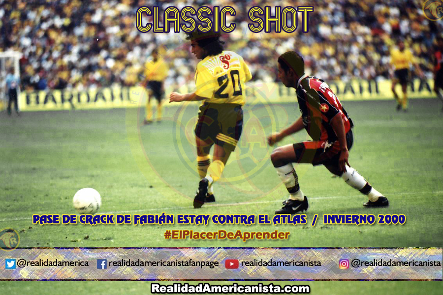 classic shot 101 club america fabian estay vs atlas invierno 2000