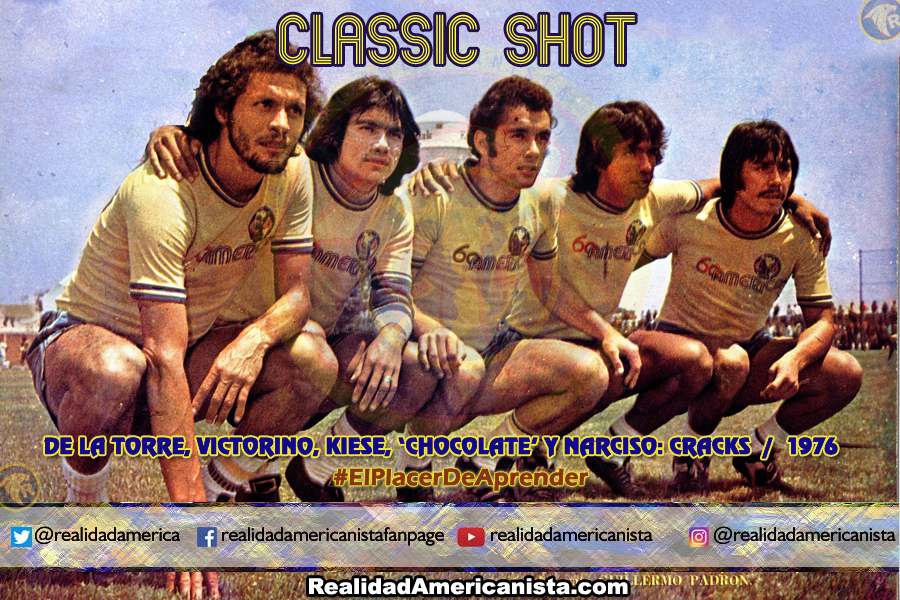 classic shot 114 club america de la torre victorino kiese chocolate garcia narciso 1976