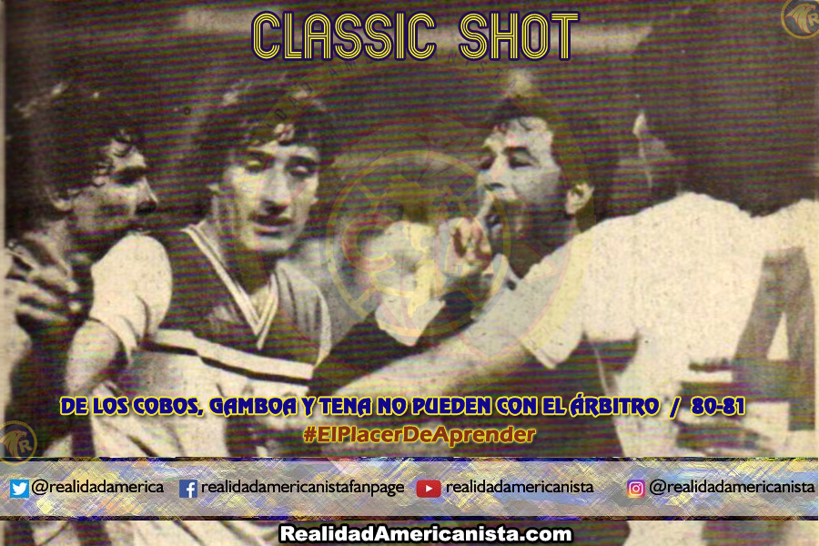 classic shot 135 club america miguel angel gamboa alfredo tena 1981
