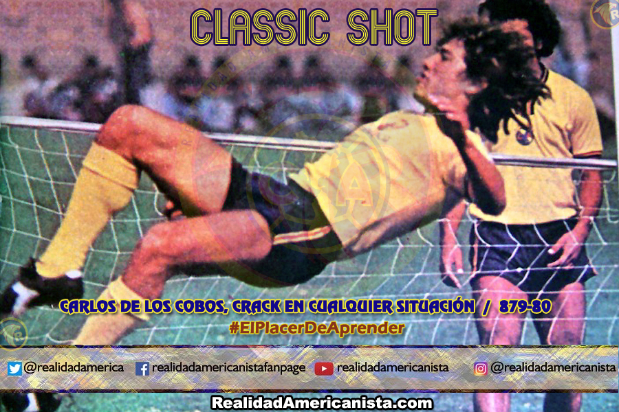 classic shot 136 club america carlos de los cobos 1979
