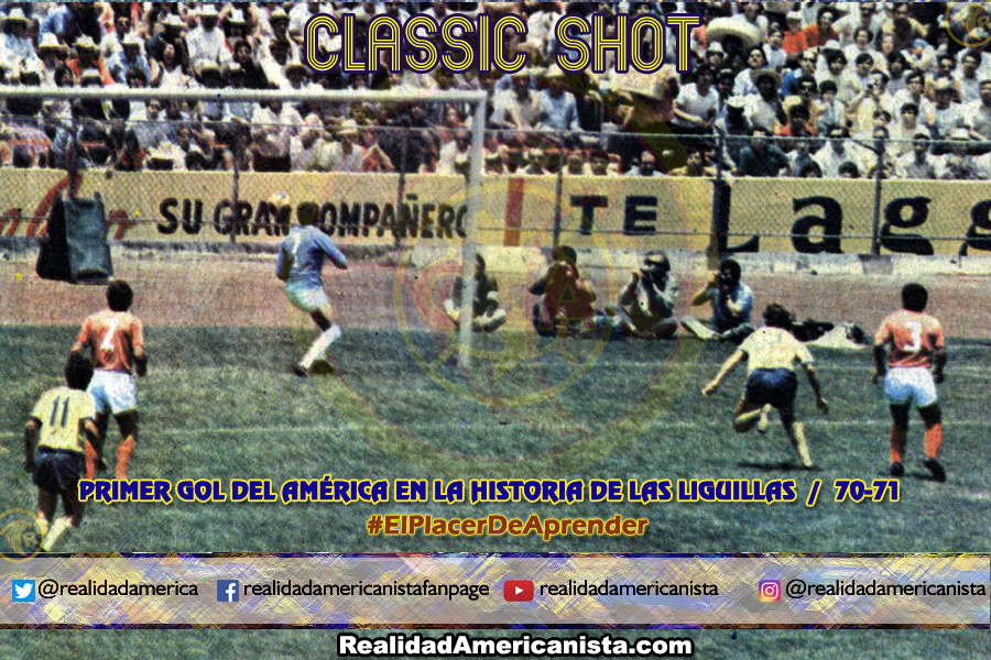 classic shot 137 club america primer gol en liguillas 1970 1971
