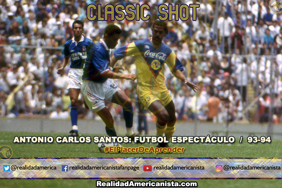 classic shot 151 club america antonio carlos santos 93 94