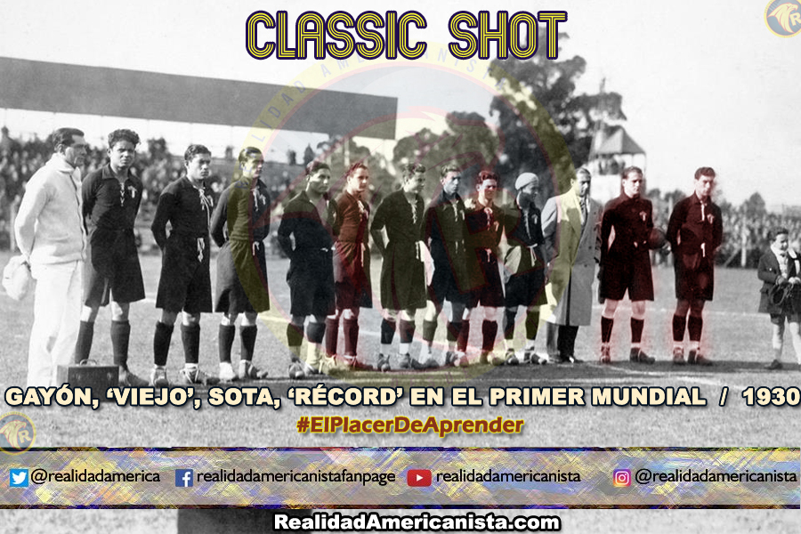 classic shot 152 club america mundialistas en uruguay 1930