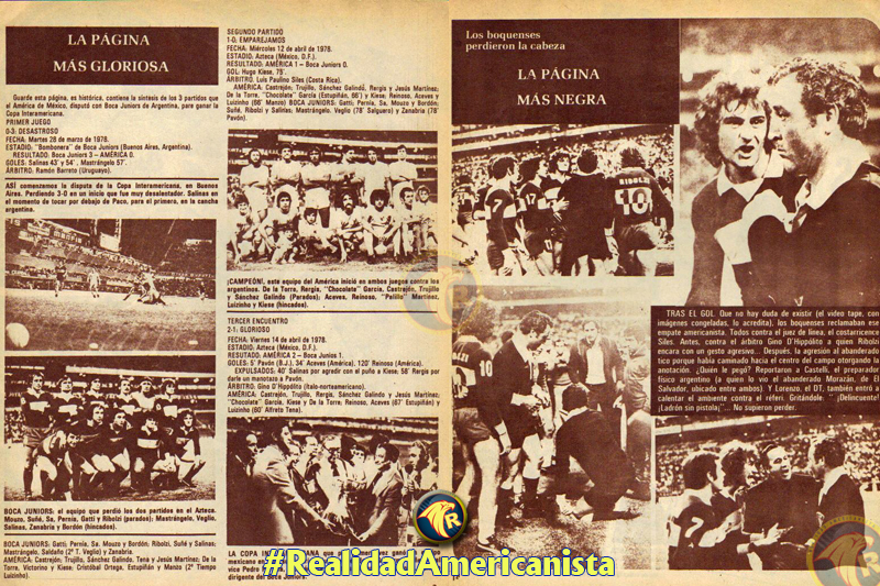 Luiz Alberto da Costa 'Luizinho', jugador del Club América de 1976-77 a 1978-79 contra Boca Juniors Copa Interamericana 1978 07 luiz alberto da costa luizinho club america vs boca juniors