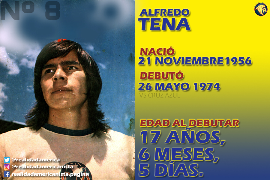 mas jovenes en debutar 8 ALFREDO TENA