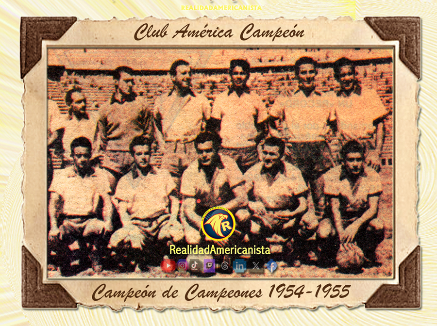 club america campeon de campeones 54 55