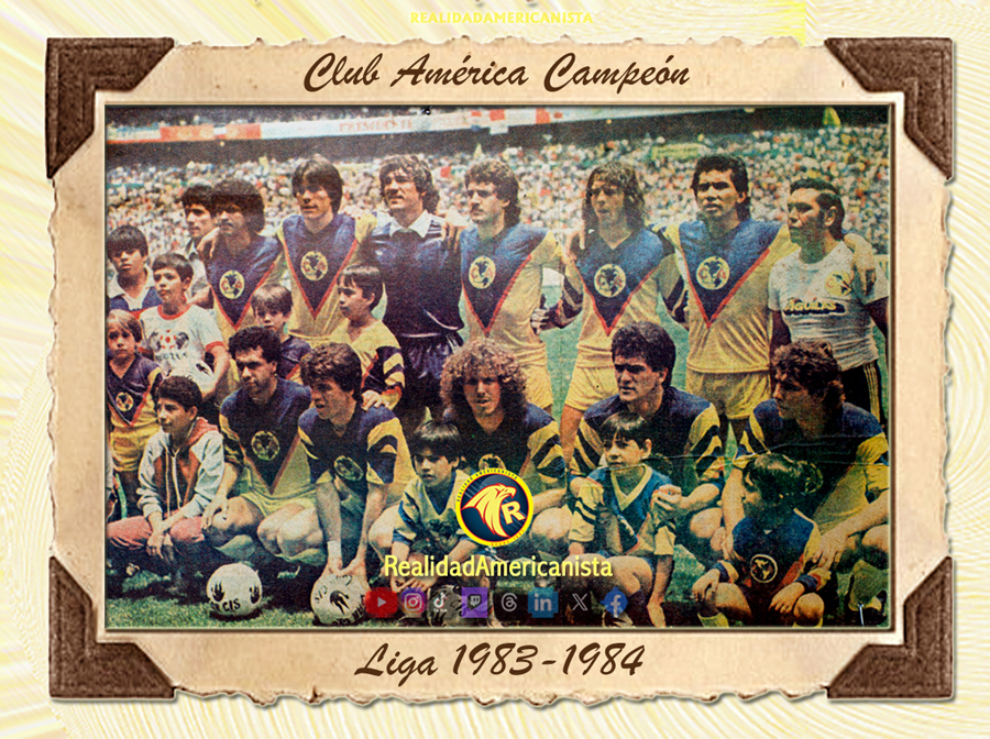 club america campeon liga 83 84