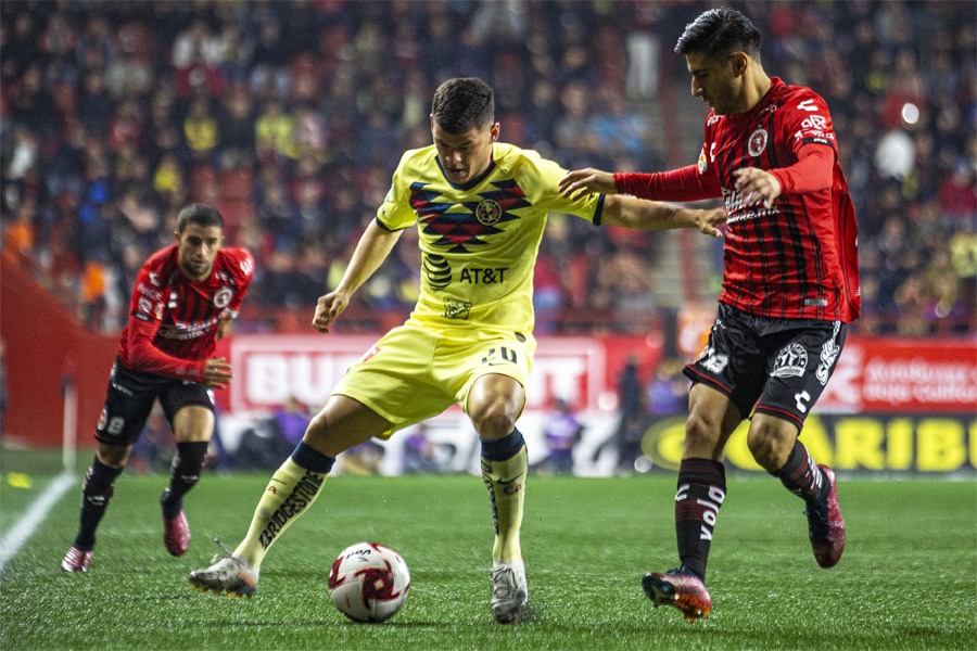 Acci&oacute;n Xolos de Tijuana vs Club Am&eacute;rica Clausura 2020