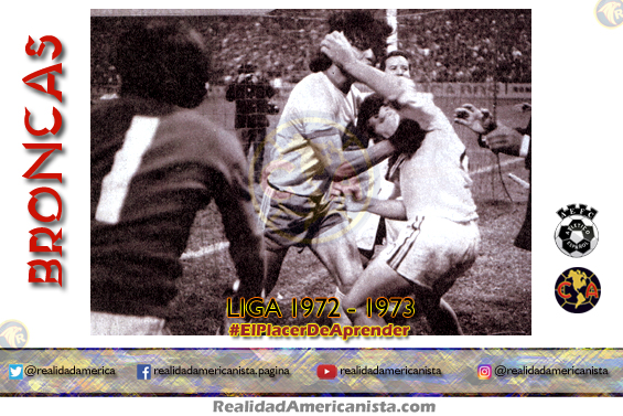 bronca club america atletico espanol 1972 1973