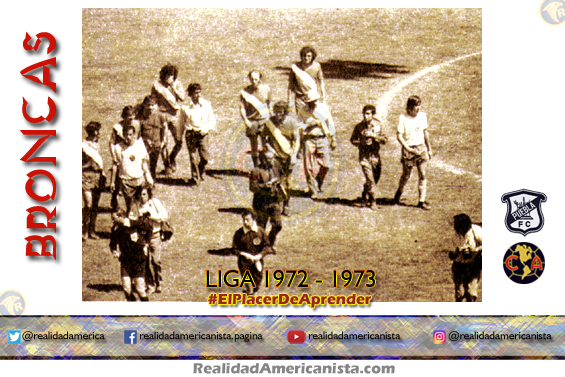 bronca club america puebla 1972 1973