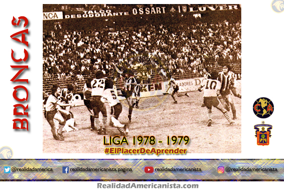 bronca club america u de g 1978 1979