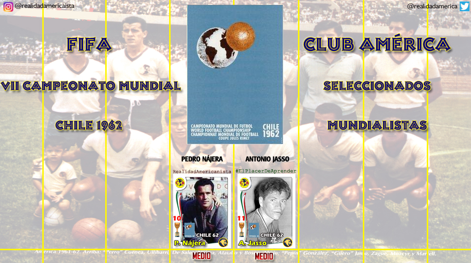 mundialistas club america 1962 chile