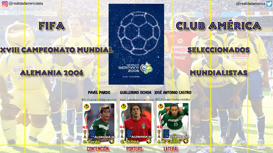 mundialistas club america 2006 alemania