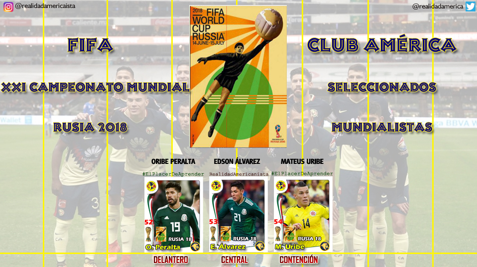 mundialistas club america 2018 rusia