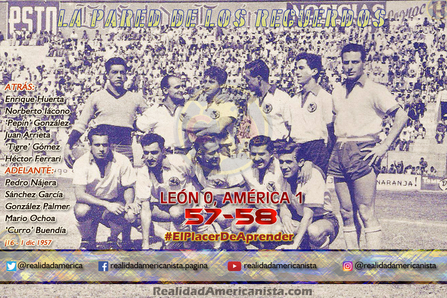 001 club america vs leon 1957 58