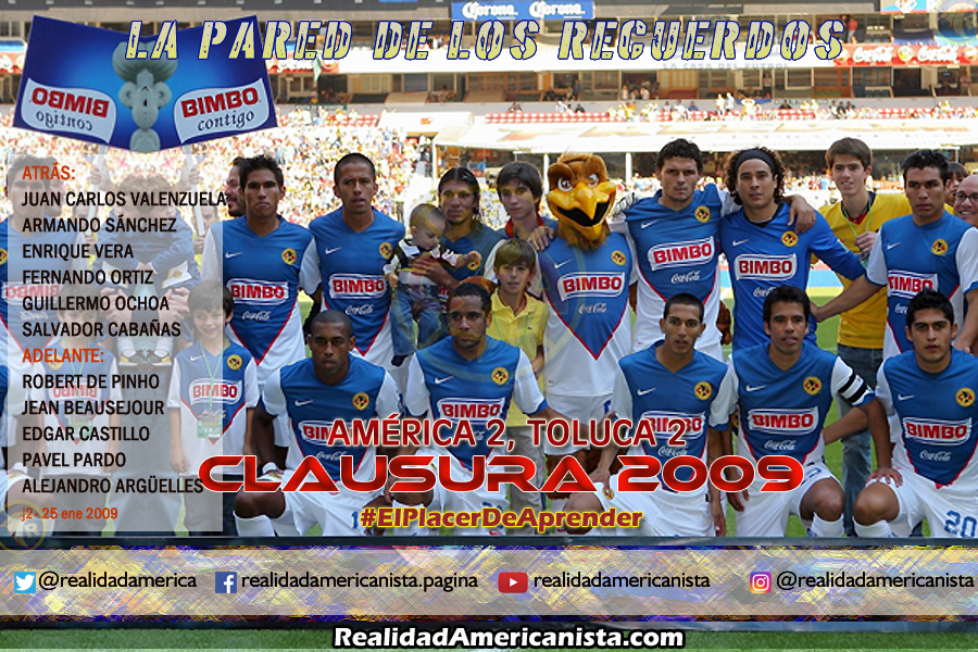 031 club america vs toluca clausura 2009
