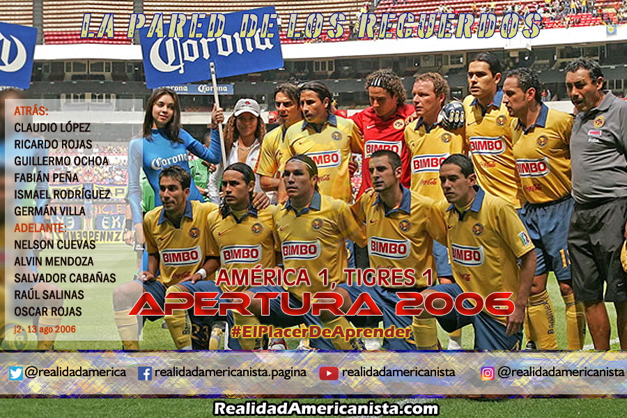 033 club america vs tigres apertura 2006