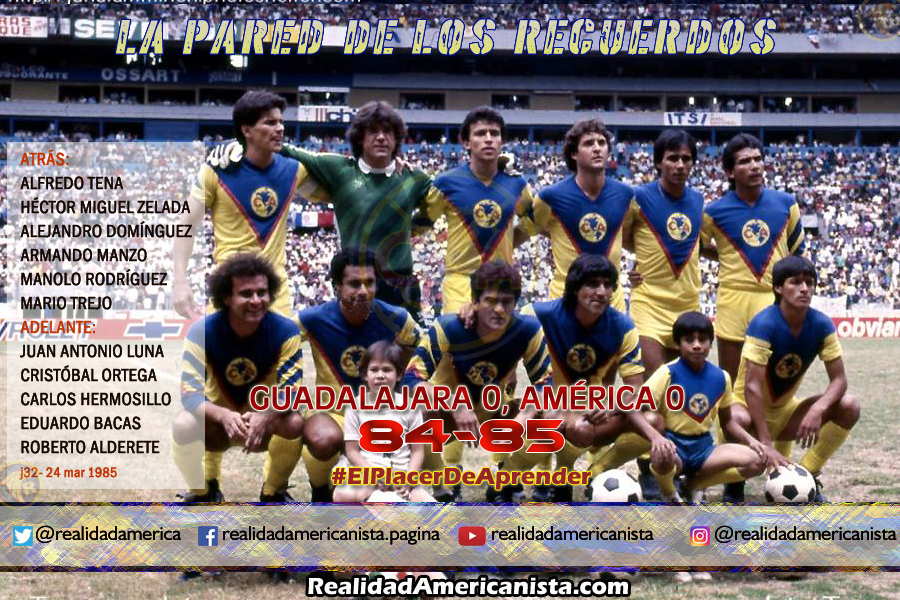 035 club america vs chivas guadalajara 84 85