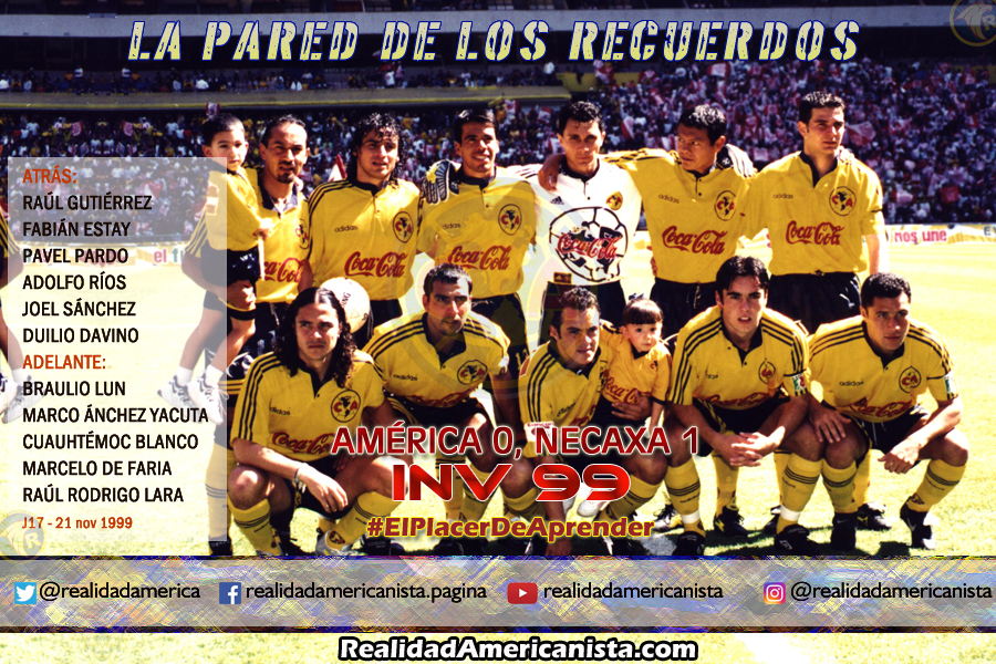 041 club america vs necaxa inv 1999