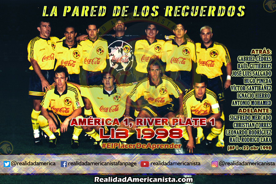 102 club america river plate 1998