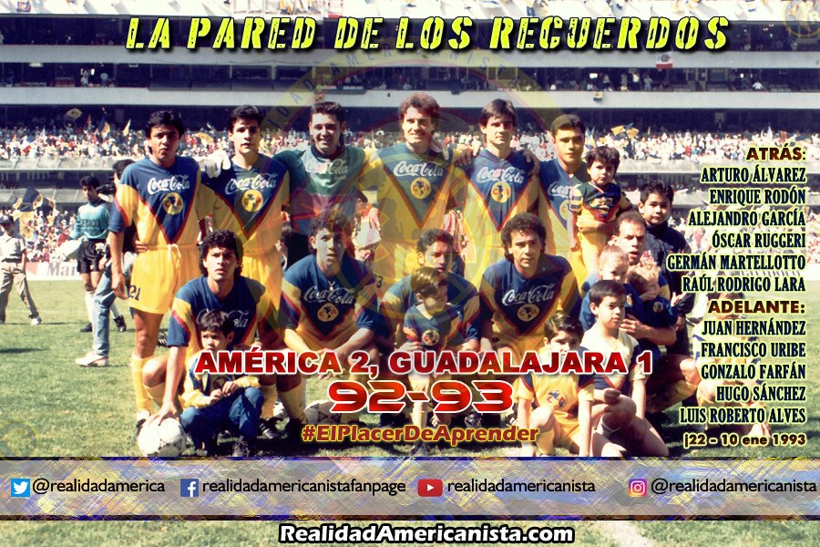 103 club america chivas guadalajara 92 93