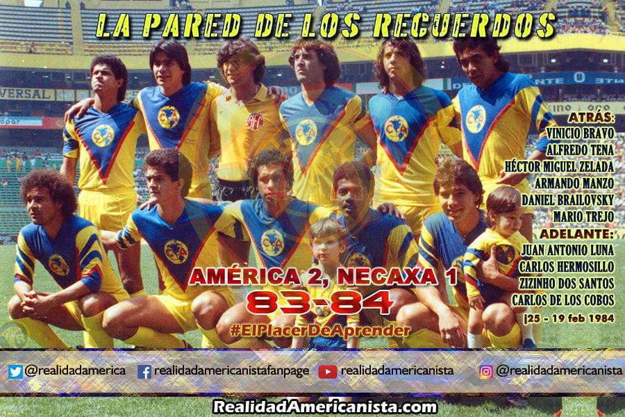 105 club america necaxa 83 84
