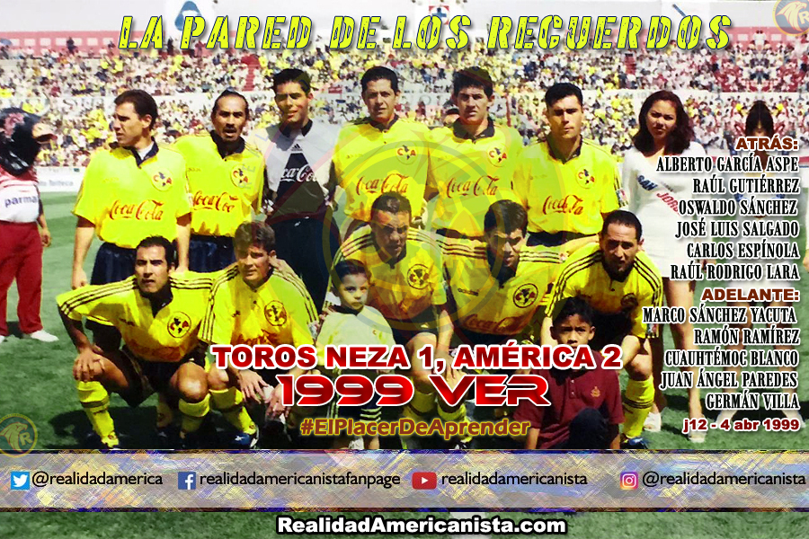 106 club america toros neza verano 1999