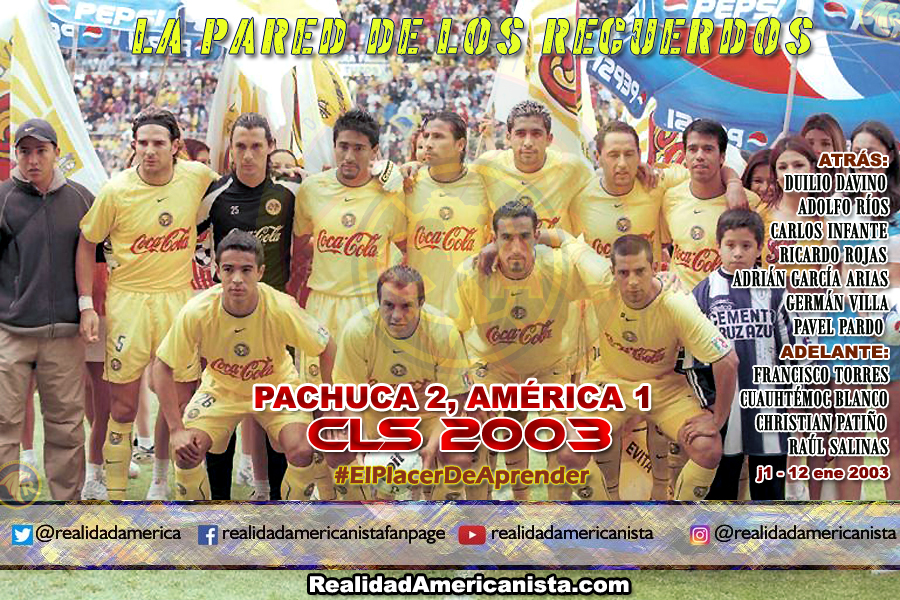 111 club america pachuca cls 2003