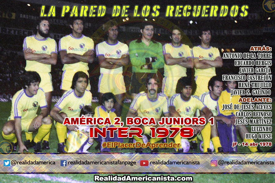 114 club america boca juniors 1978