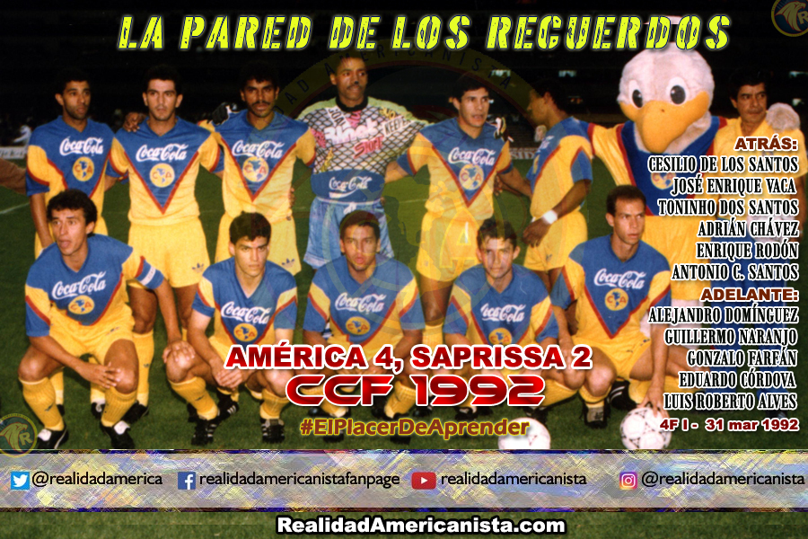 117 club america saprissa 1992
