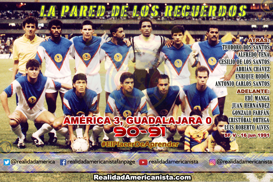 135 club america chivas guadalajara 90 91