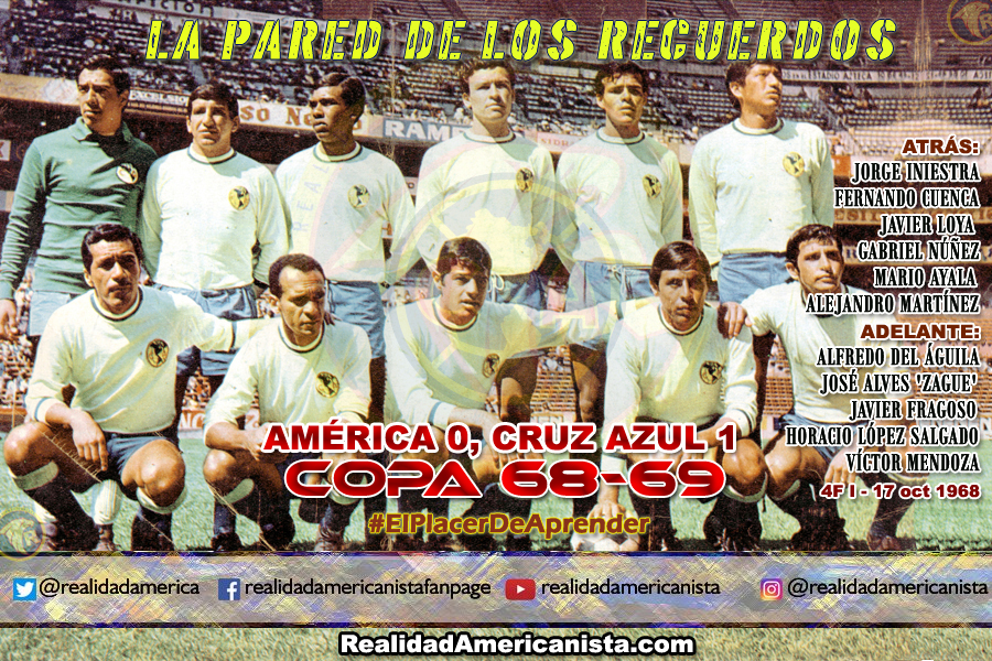 141 club america cruz azul 68 69 copa