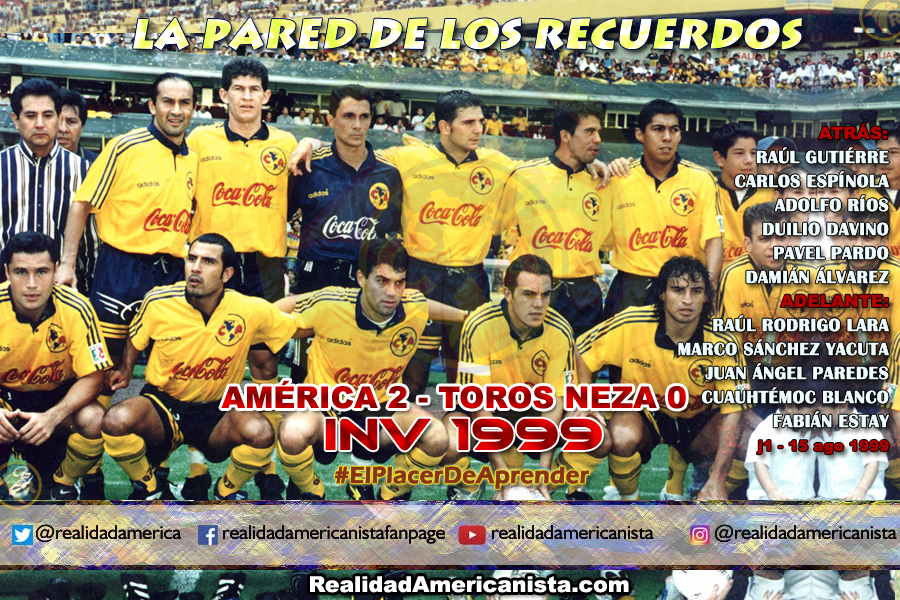 157 club america seleccion toros neza 1999