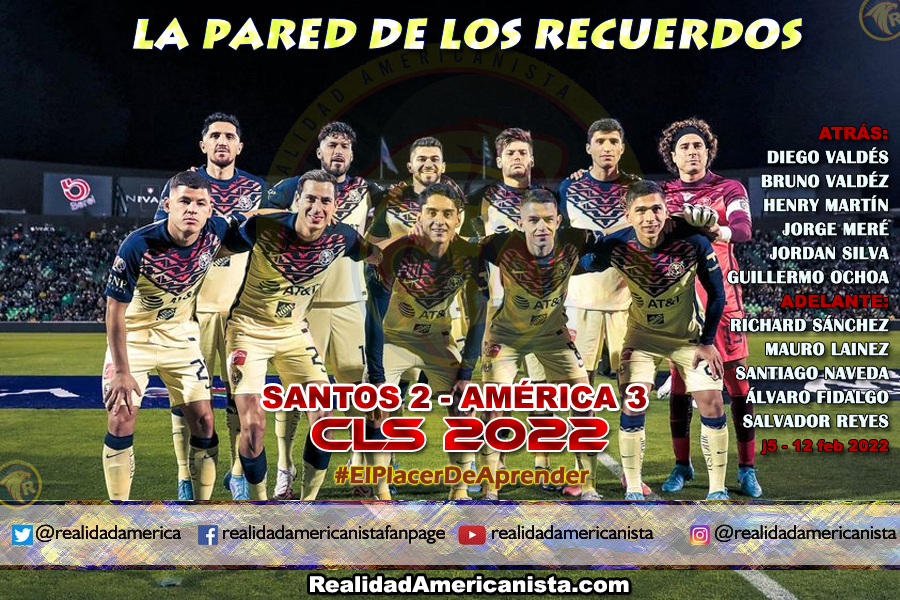 158 club america santos clausura 2020