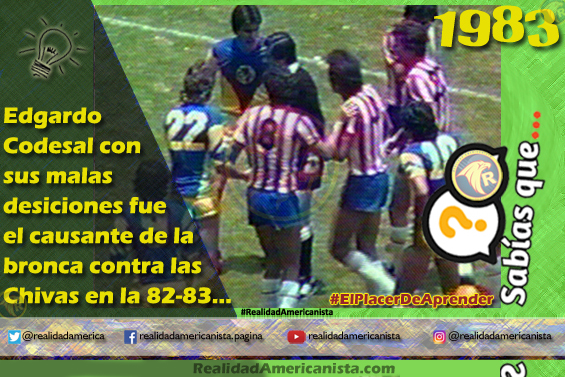 044 redes realidad americanista club america vs chivas bronca 1983