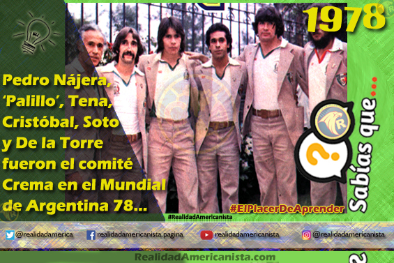 045 redes realidad americanista club america seleccionados mundial 1978