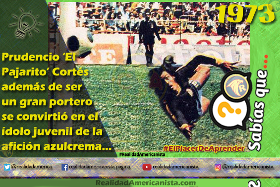 046 redes realidad americanista club america pajarito cortes 1973