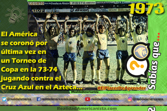 047 redes realidad americanista club america campeon de copa 1973