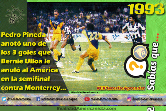 051 redes realidad americanista club america pedro pineda bernie ulloa 1993